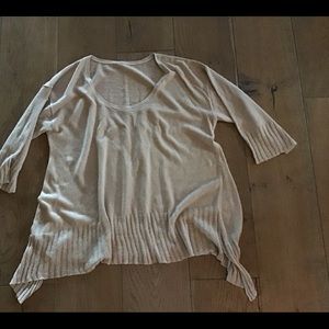 Oatmeal linen top